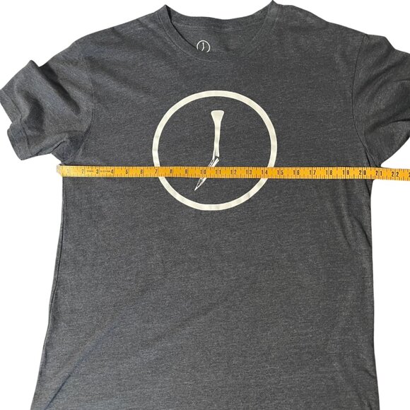 The Golfers Journal Broken Tee Society Shirt Men's Size Large Gray T Shirt Golf - Picture 8 of 9